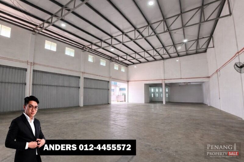 1.5 Storey Semi-Detached Factory For Sale | Taman IKS Bukit Minyak, Bukit Minyak