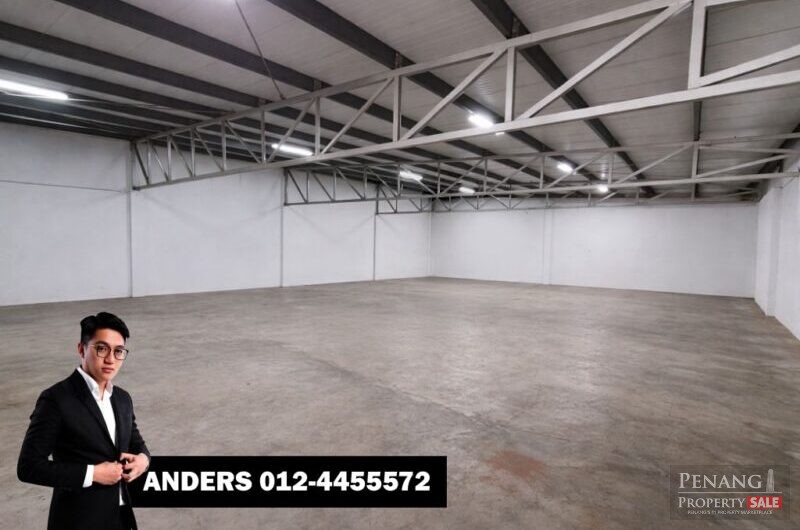 1.5 Storey Semi-Detached Factory For Sale | Taman IKS Bukit Minyak, Bukit Minyak
