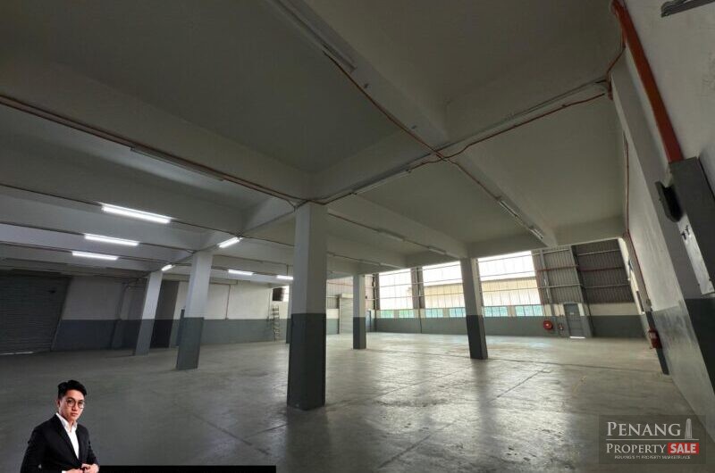 1.5 Storey Detached Factory For Rent At Bukit Minyak Industrial Area