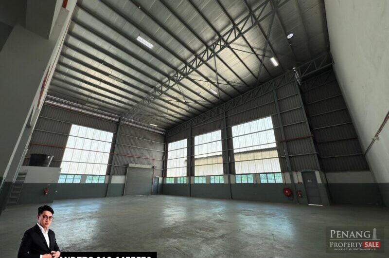 1.5 Storey Detached Factory For Rent At Bukit Minyak Industrial Area