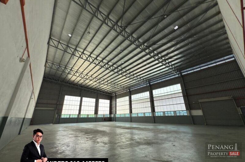 1.5 Storey Detached Factory For Rent At Bukit Minyak Industrial Area