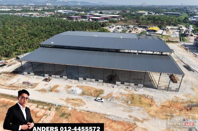 New 1.5 Storey Detached Factory For Rent @ Bukit Minyak Industrial Area