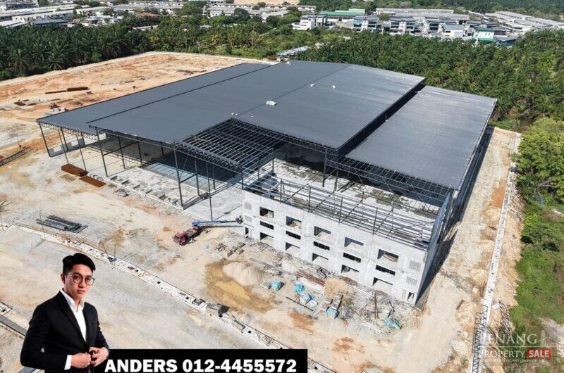 New 1.5 Storey Detached Factory For Rent @ Bukit Minyak Industrial Area