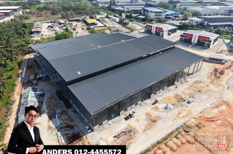 New 1.5 Storey Detached Factory For Rent @ Bukit Minyak Industrial Area