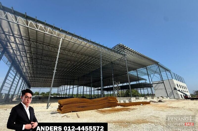 New 1.5 Storey Detached Factory For Rent @ Bukit Minyak Industrial Area