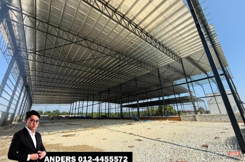 New 1.5 Storey Detached Factory For Rent @ Bukit Minyak Industrial Area