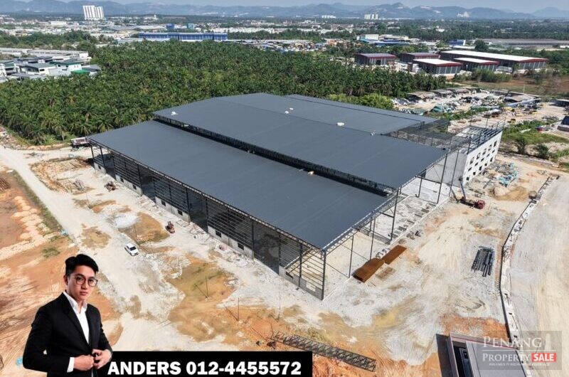 New 1.5 Storey Detached Factory For Rent @ Bukit Minyak Industrial Area