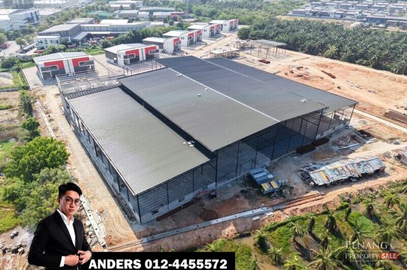 New 1.5 Storey Detached Factory For Rent @ Bukit Minyak Industrial Area