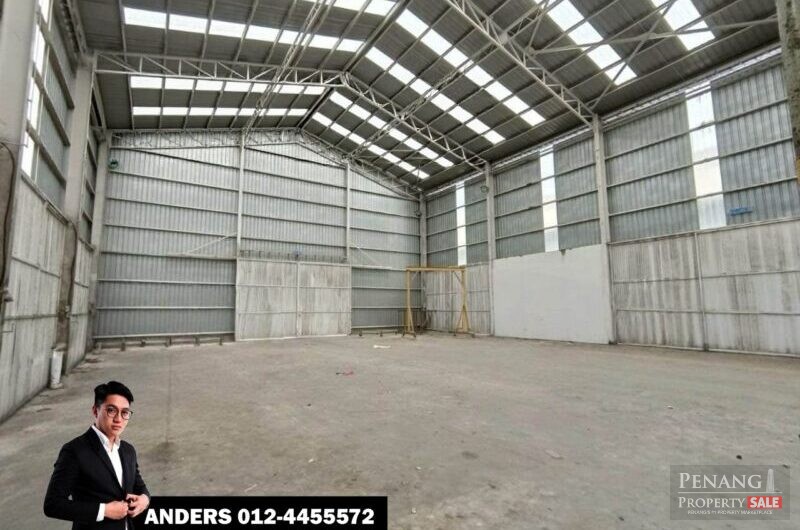 1.5 Storey Detached Factory For Rent / Sale At Kawasan Perindustrian Bukit Minyak