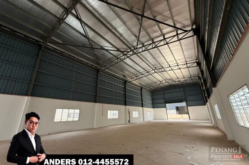 1.5 Storey Detached Factory For Rent / Sale @ Sungai Bakap (Nafiri), Nearby Batu Kawan