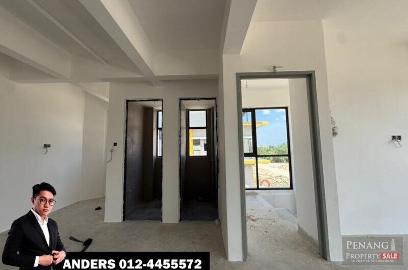 Penang Permatang Tinggi Brand New 1.5 Storey Semi-Detached Factory For Sale