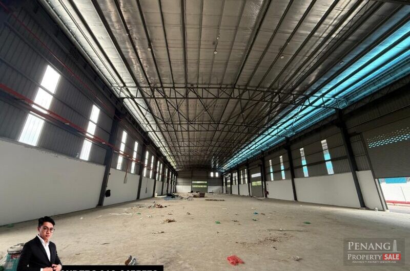 Penang Perai 2.5 Storey Detached Factory For Rent