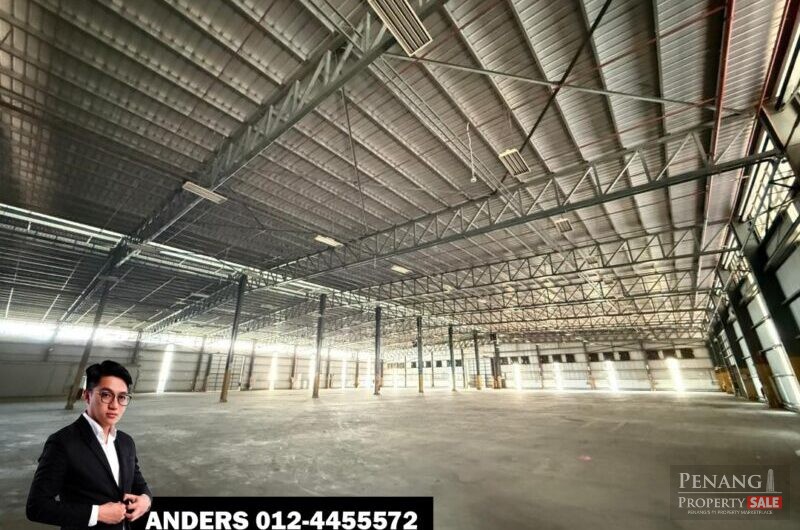 Detached Factory / Warehouse For Rent @ Bukit Minyak