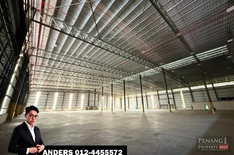 Detached Factory / Warehouse For Rent @ Bukit Minyak