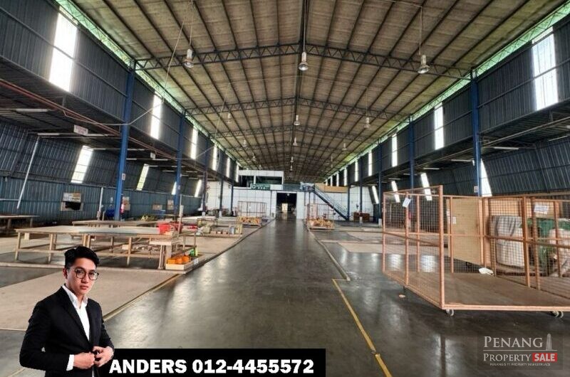 Single Storey Detached Factory For Rent @ Sungai Dua, Butterworth