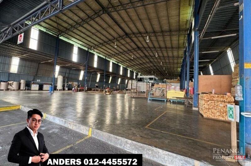 Single Storey Detached Factory For Rent @ Sungai Dua, Butterworth