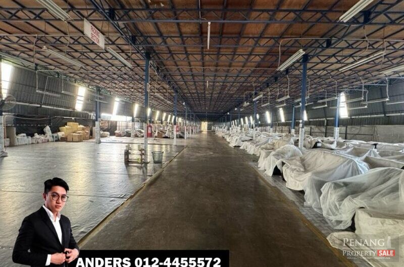 Single Storey Detached Factory For Rent @ Sungai Dua, Butterworth