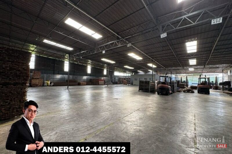 Single Storey Detached Factory For Rent @ Sungai Dua, Butterworth