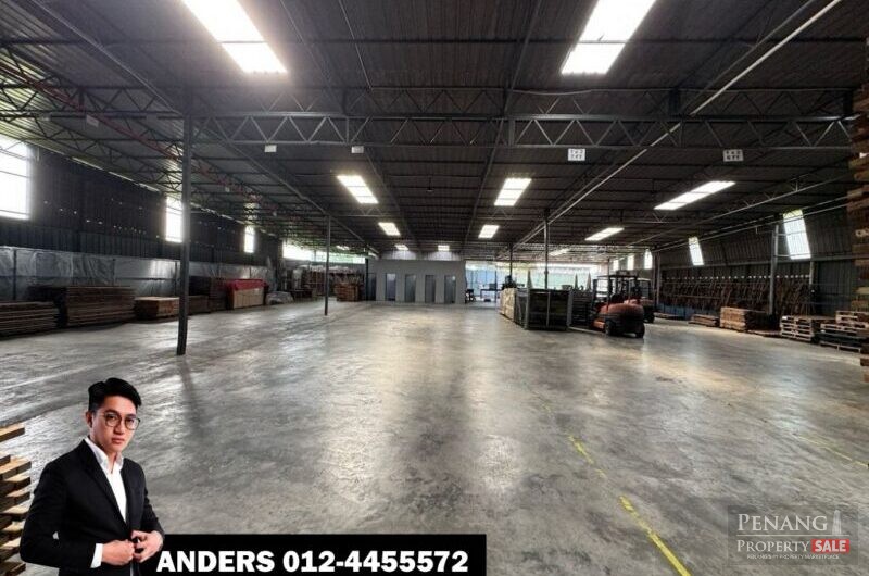 Single Storey Detached Factory For Rent @ Sungai Dua, Butterworth