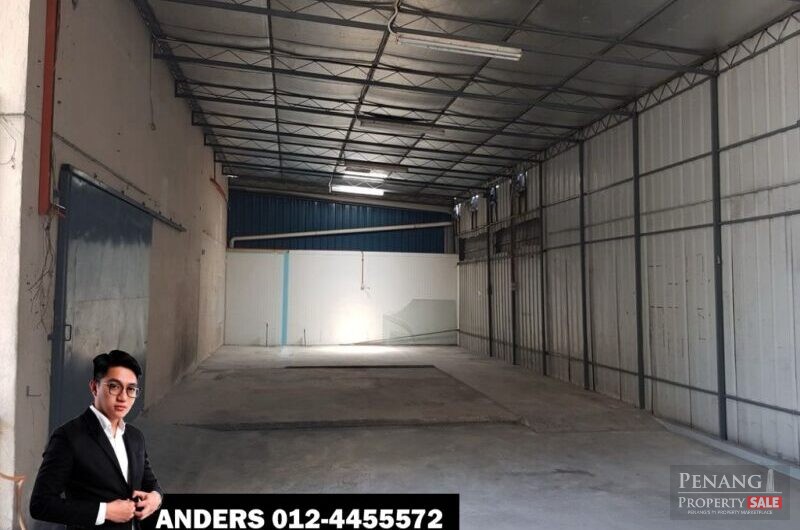 1.5 Storey Semi-Detached Factory For Rent @ Taman Perindustrian Ringan Juru
