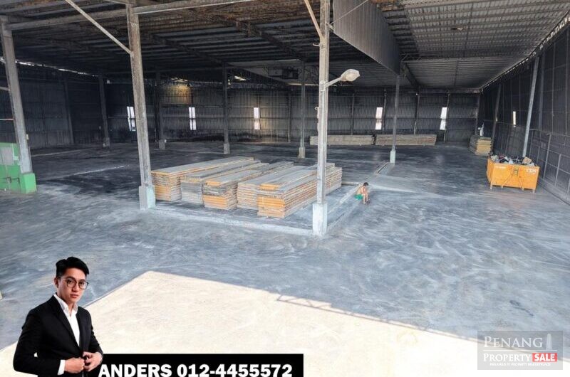 Single Storey Detached Factory For Rent @ Kawasan Perindustrian Juru