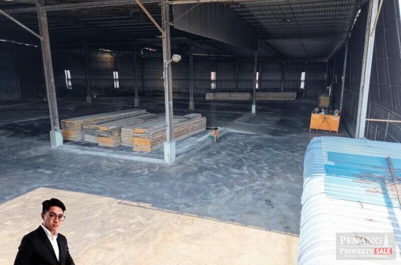 Single Storey Detached Factory For Rent @ Kawasan Perindustrian Juru