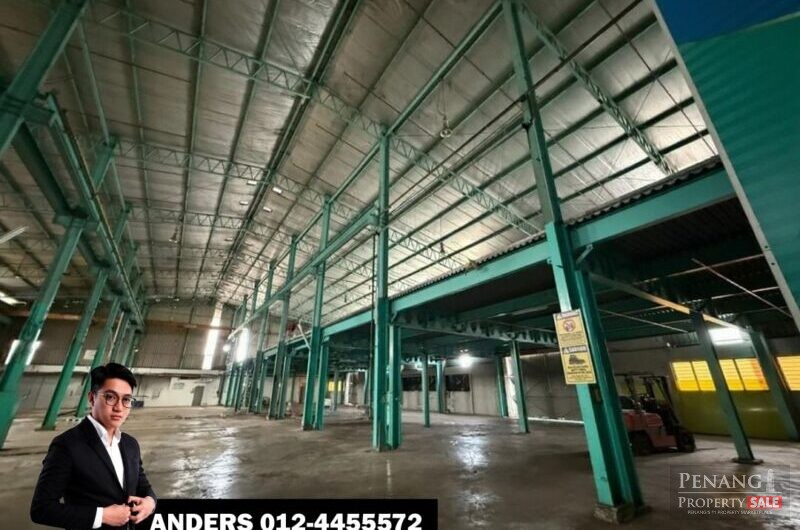 3.5 Storey Detached Factory For Rent @ Kawasan Perusahaan Perai / Prai
