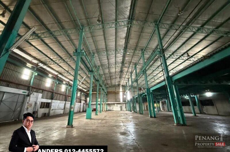 3.5 Storey Detached Factory For Rent @ Kawasan Perusahaan Perai / Prai