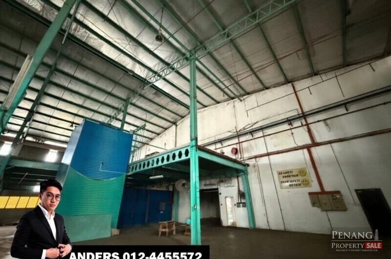 3.5 Storey Detached Factory For Rent @ Kawasan Perusahaan Perai / Prai
