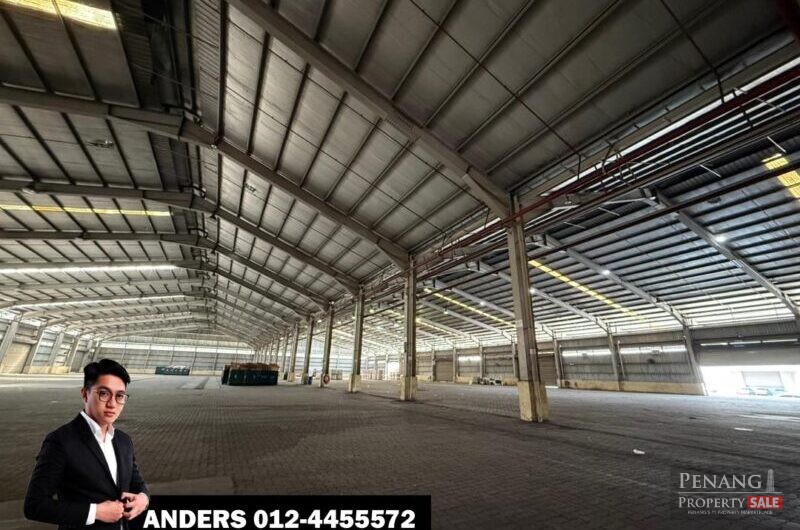 Single Storey Bonded Warehouse For Rent @ Prai Penang Port
