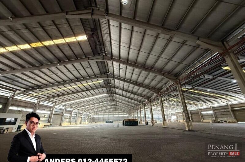Single Storey Bonded Warehouse For Rent @ Prai Penang Port