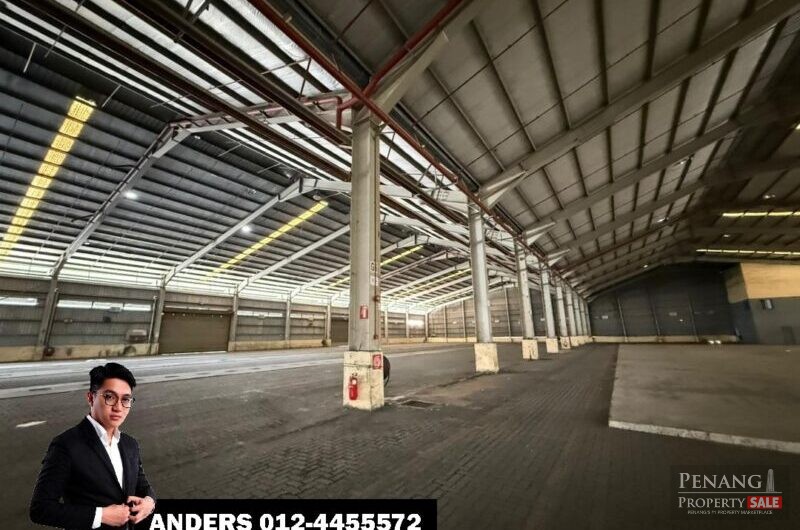 Single Storey Bonded Warehouse For Rent @ Prai Penang Port