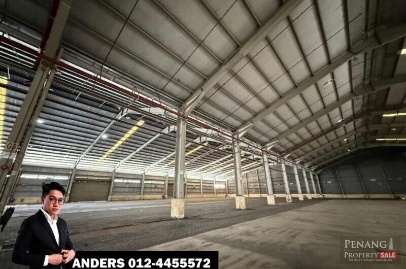 Single Storey Bonded Warehouse For Rent @ Prai Penang Port