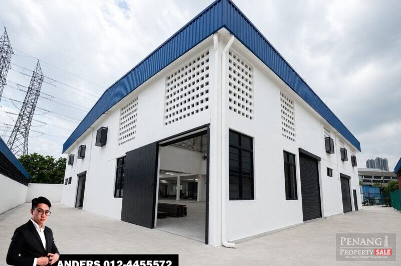 1.5 Storey Detached Factory For Rent @ Butterworth Perai Industrial Area
