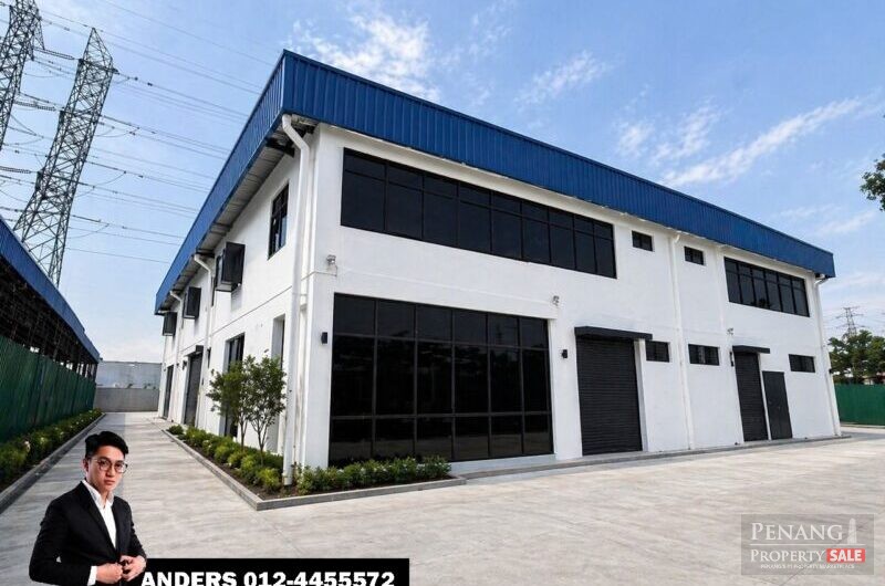 1.5 Storey Detached Factory For Rent @ Butterworth Perai Industrial Area