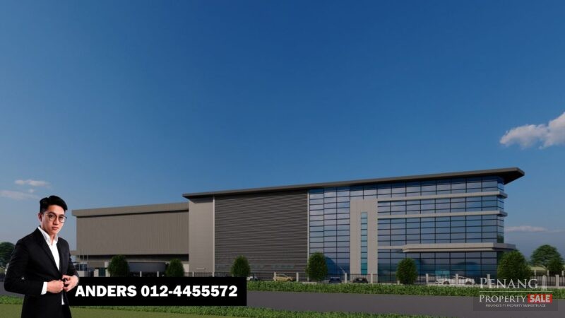 New Detached Factory For Rent At Valdor Industrial Area (Nearby Batu Kawan)