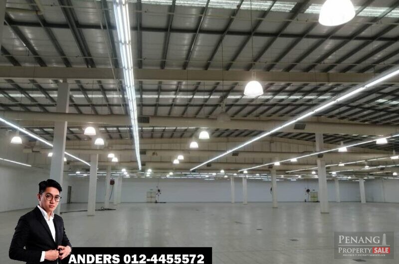 Single Storey Large Warehouse For Rent / Sale @ Prai Industrial Area