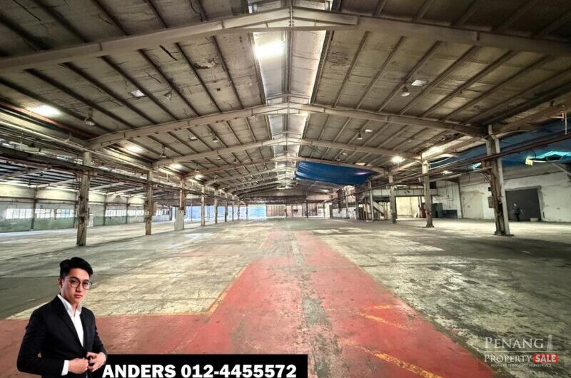 1.5 Storey Detached Factory For Rent @ Kawasan Perusahaan Perai, Prai