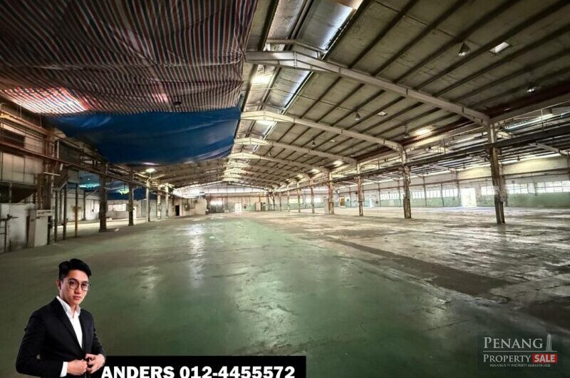 1.5 Storey Detached Factory For Rent @ Kawasan Perusahaan Perai, Prai