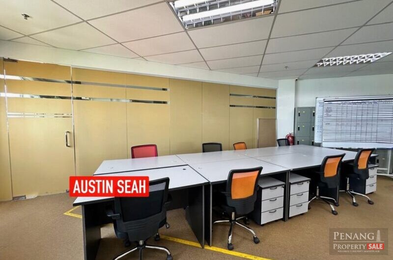 WISMA AIA STRAITS QUAY FULLY FURNISHED OFFICE For RENT, MOVE IN READY, SEAVIEW