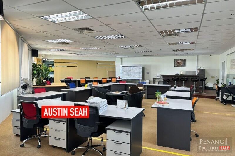 WISMA AIA STRAITS QUAY FULLY FURNISHED OFFICE For RENT, MOVE IN READY, SEAVIEW