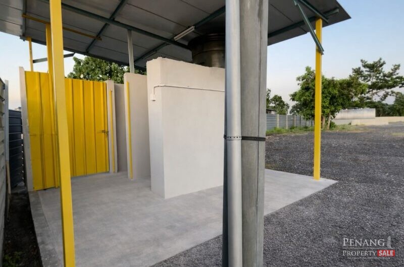 (FULLY FENCED / WIDE ACCESS ROAD) Industrial Land @ Sungai Lokan, Butterworth For RENT