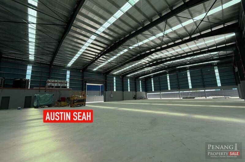 2.5 STOREY DETACHED FACTORY For RENT AT BATU KAWAN, RARE. CONTACT NOW