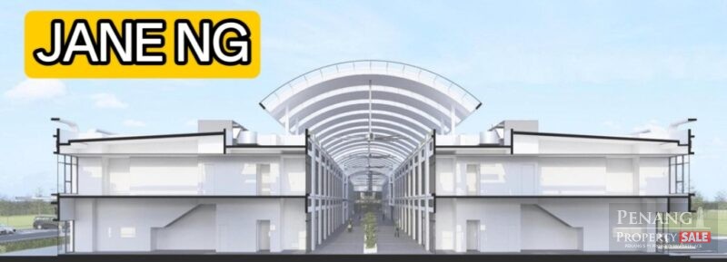 New Launch  Wisdom Boulevard Double Storey Shoplot Batu Kawan