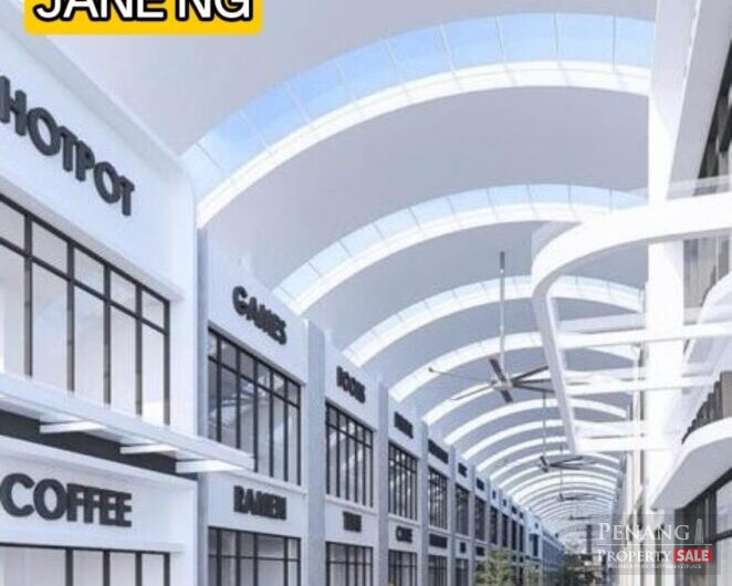 New Launch  Wisdom Boulevard Double Storey Shoplot Batu Kawan