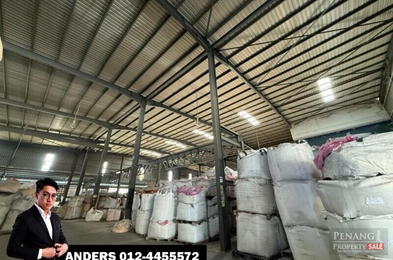 1.5 Storey Detached Factory For Rent At Nibong Tebal