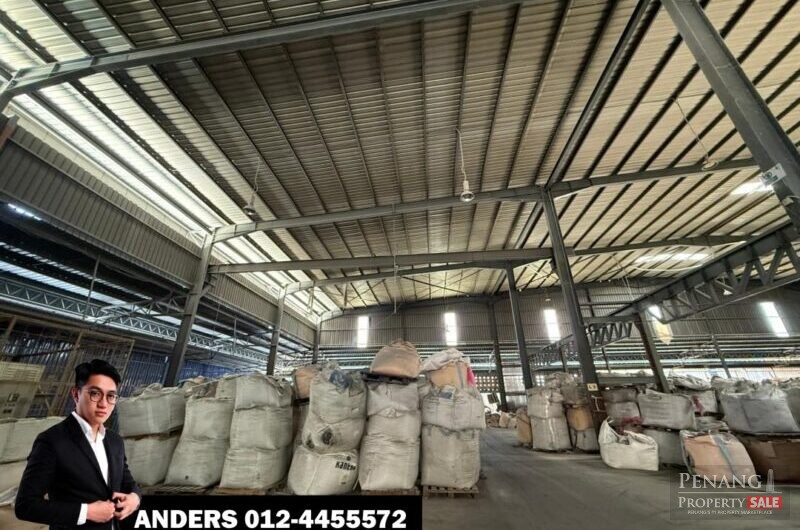 1.5 Storey Detached Factory For Rent At Nibong Tebal