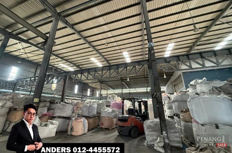 1.5 Storey Detached Factory For Rent At Nibong Tebal