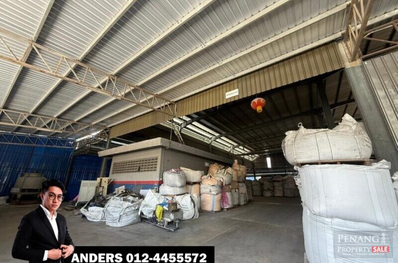 1.5 Storey Detached Factory For Rent At Nibong Tebal