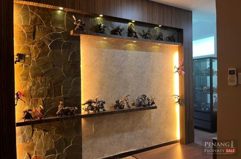 Minden Heights 3 Storey Semi-Detached House Fully Renovated Gelugor